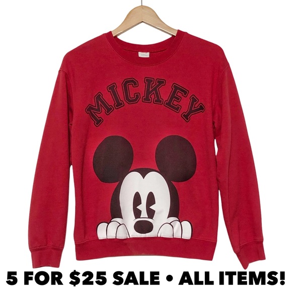 Disney Tops - Disney Mickey Mouse Sweatshirt